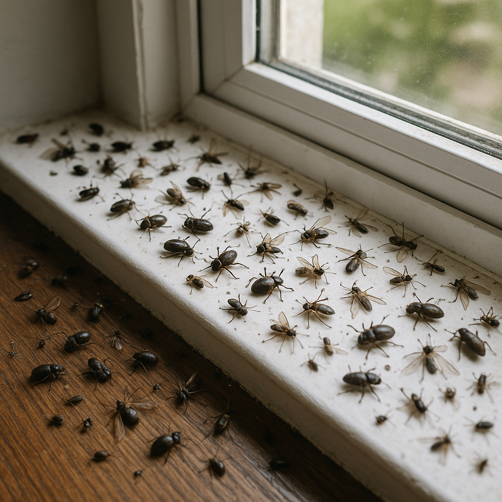 Dead Bugs Around Windows