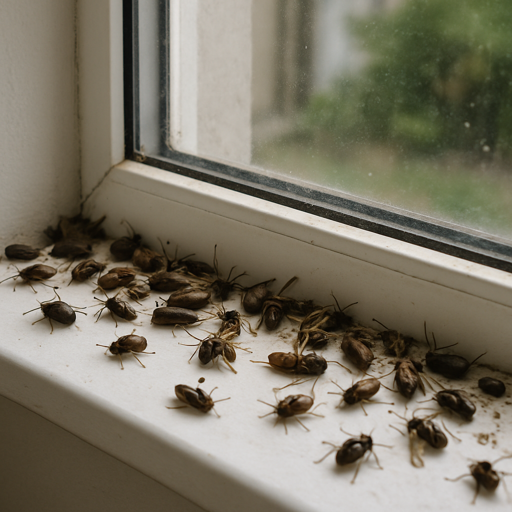 Dead Bugs Around Windows