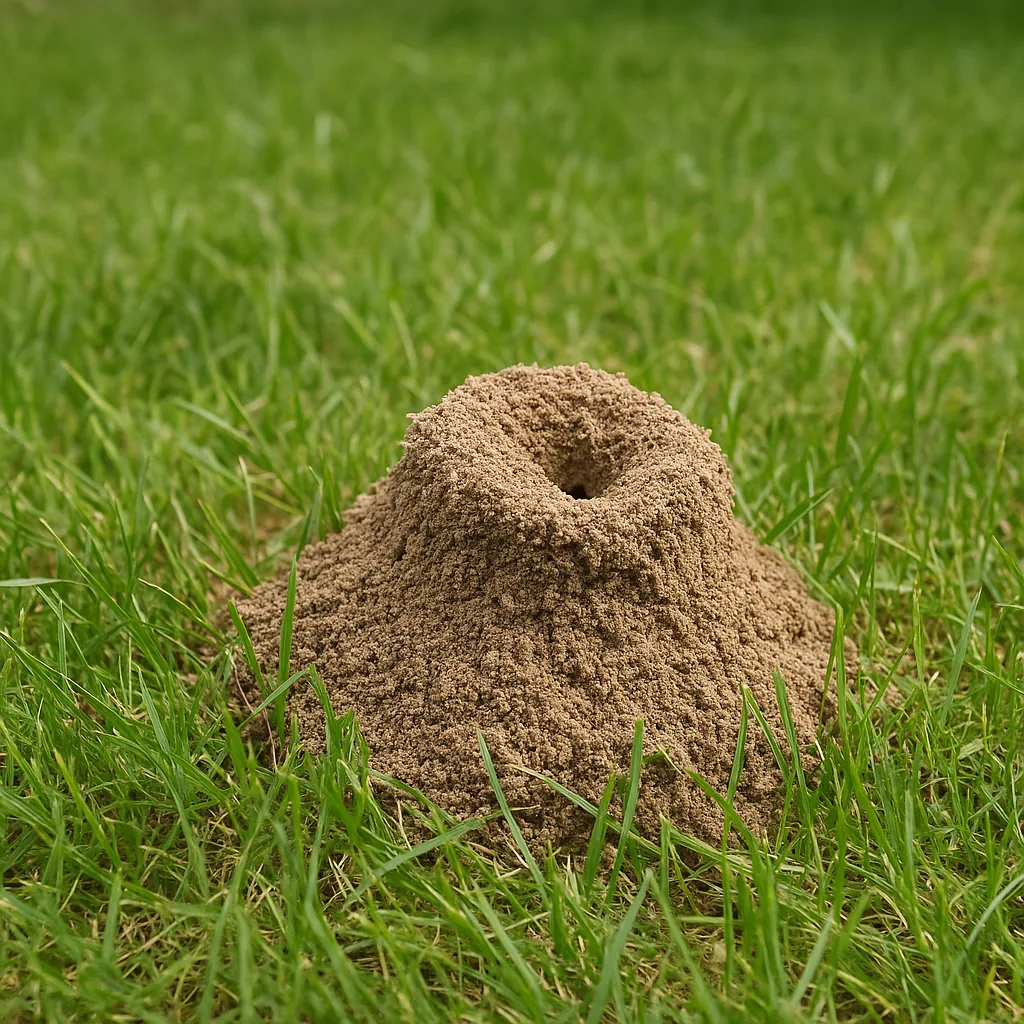 Ant Mounds in Yards