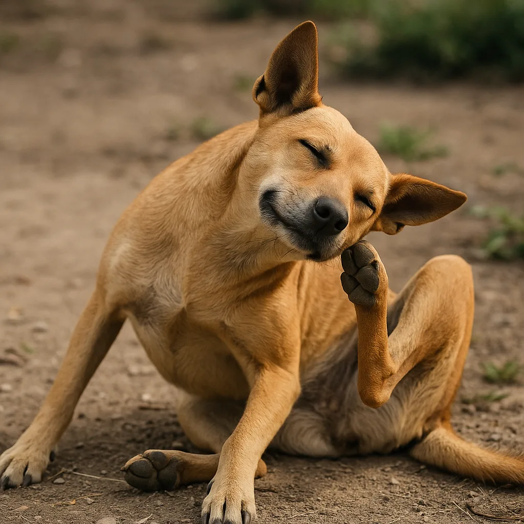 Increased Pet Scratching and Biting